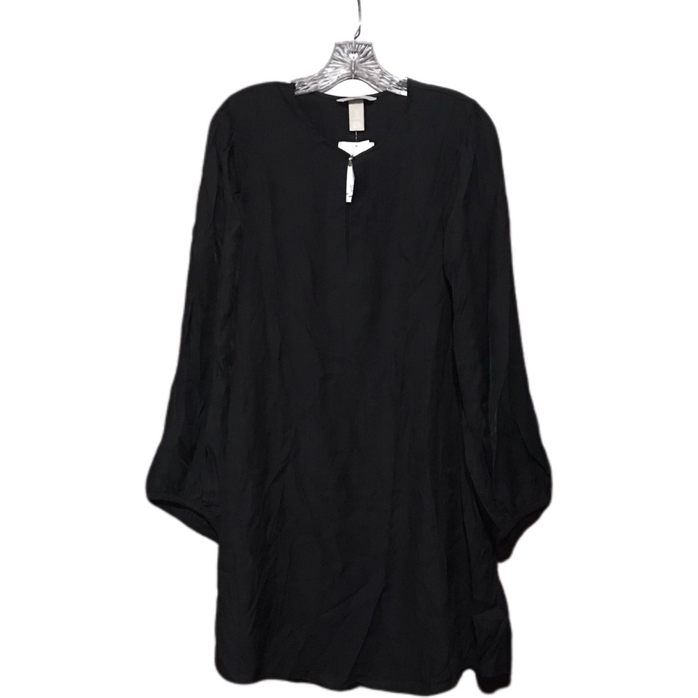 H&M Black Dress Keyhole Medium NWT